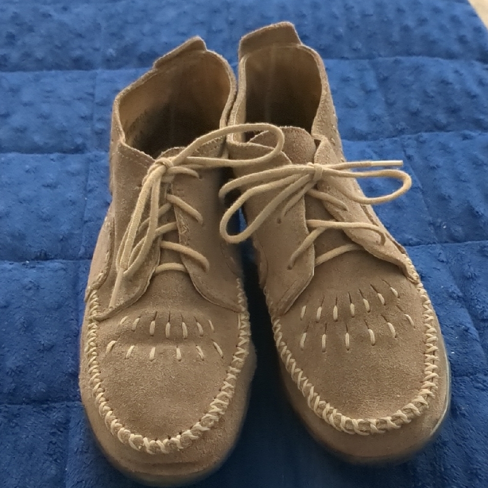 Vintage Minnetonka Lace Up Ankle Boots Size 7